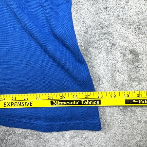 Chaps 4XB Big & Tall Polo Shirt Men’s Blue Cotton Classic Fit - Picture 7 of 10